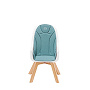 Chaise haute TIXI Turquoise