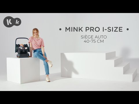 Siège auto MINK PRO i-Size avec la base MINK FX noir